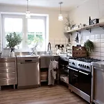 펜션 Nordsee-vintagehaus - Stilvolles 5 Sterne Design-ferienhaus Fuer Gruppen *